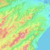 Awatere River (Marlborough) topographic map, elevation, terrain