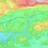 Karmiel topographic map, elevation, terrain