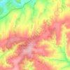 Шапшинское сельское поселение topographic map, elevation, terrain