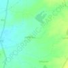 Jambhora topographic map, elevation, terrain