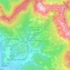 Chies d'Alpago topographic map, elevation, terrain