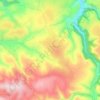 Majdel Selm topographic map, elevation, terrain