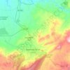 Imlil topographic map, elevation, terrain
