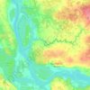 Шолоховское сельское поселение topographic map, elevation, terrain