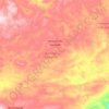 Dundgovi topographic map, elevation, terrain