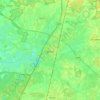 Beilen topographic map, elevation, terrain