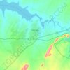 Norton topographic map, elevation, terrain