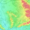 Ede topographic map, elevation, terrain