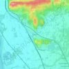 Piolenc topographic map, elevation, terrain