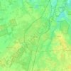 Assen topographic map, elevation, terrain
