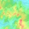 Abergement-le-Grand topographic map, elevation, terrain