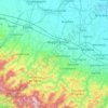 Reggio nell'Emilia topographic map, elevation, terrain