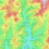 Saint-Vincent-de-Reins topographic map, elevation, terrain