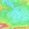 Sainte-Jalle topographic map, elevation, terrain