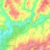 Бирюлинское сельское поселение topographic map, elevation, terrain