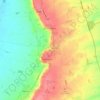 Navenby topographic map, elevation, terrain