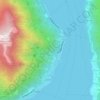 Laglio topographic map, elevation, terrain