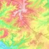 Saint-Cyr-les-Colons topographic map, elevation, terrain