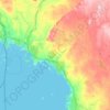 Simo topographic map, elevation, terrain
