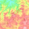 Week St. Mary topographic map, elevation, terrain