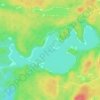 Spring Lake topographic map, elevation, terrain