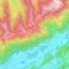 Revine Lago topographic map, elevation, terrain