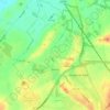 Exning topographic map, elevation, terrain