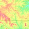 Town of Monticello topographic map, elevation, terrain