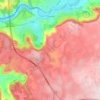 Creissels topographic map, elevation, terrain