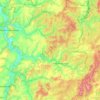 Белокатайский район topographic map, elevation, terrain