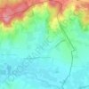 Rozenaken topographic map, elevation, terrain