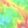 Satriano di Lucania topographic map, elevation, terrain