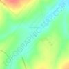 Елизаветино topographic map, elevation, terrain