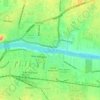 Mula-Mutha River topographic map, elevation, terrain