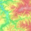 Басандайка topographic map, elevation, terrain