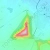 Shivneri Fort topographic map, elevation, terrain
