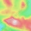 Floutern Tarn topographic map, elevation, terrain