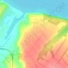 Чеченино topographic map, elevation, terrain