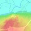 Школьный topographic map, elevation, terrain