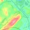 Tophet Chasm topographic map, elevation, terrain