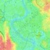 Fontana dei Quattro Fiumi topographic map, elevation, terrain