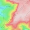 Kinder Scout National Nature Reserve topographic map, elevation, terrain