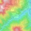 Treppio topographic map, elevation, terrain