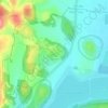Hanaton topographic map, elevation, terrain
