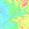 Abuan River topographic map, elevation, terrain