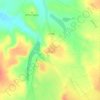 Ezuz topographic map, elevation, terrain