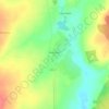 Иштыбаево topographic map, elevation, terrain