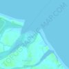 Agos River topographic map, elevation, terrain