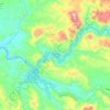 Canyon Lake topographic map, elevation, terrain