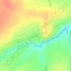 Аджим topographic map, elevation, terrain